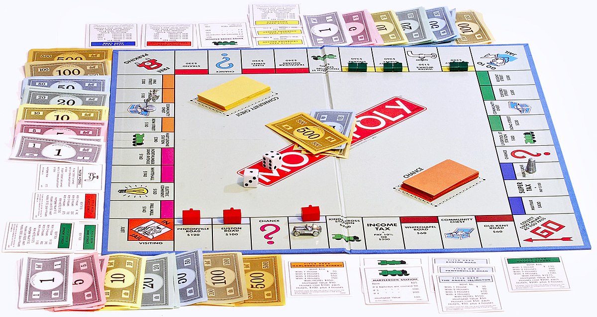Bàn cờ Monopoly hiện đại