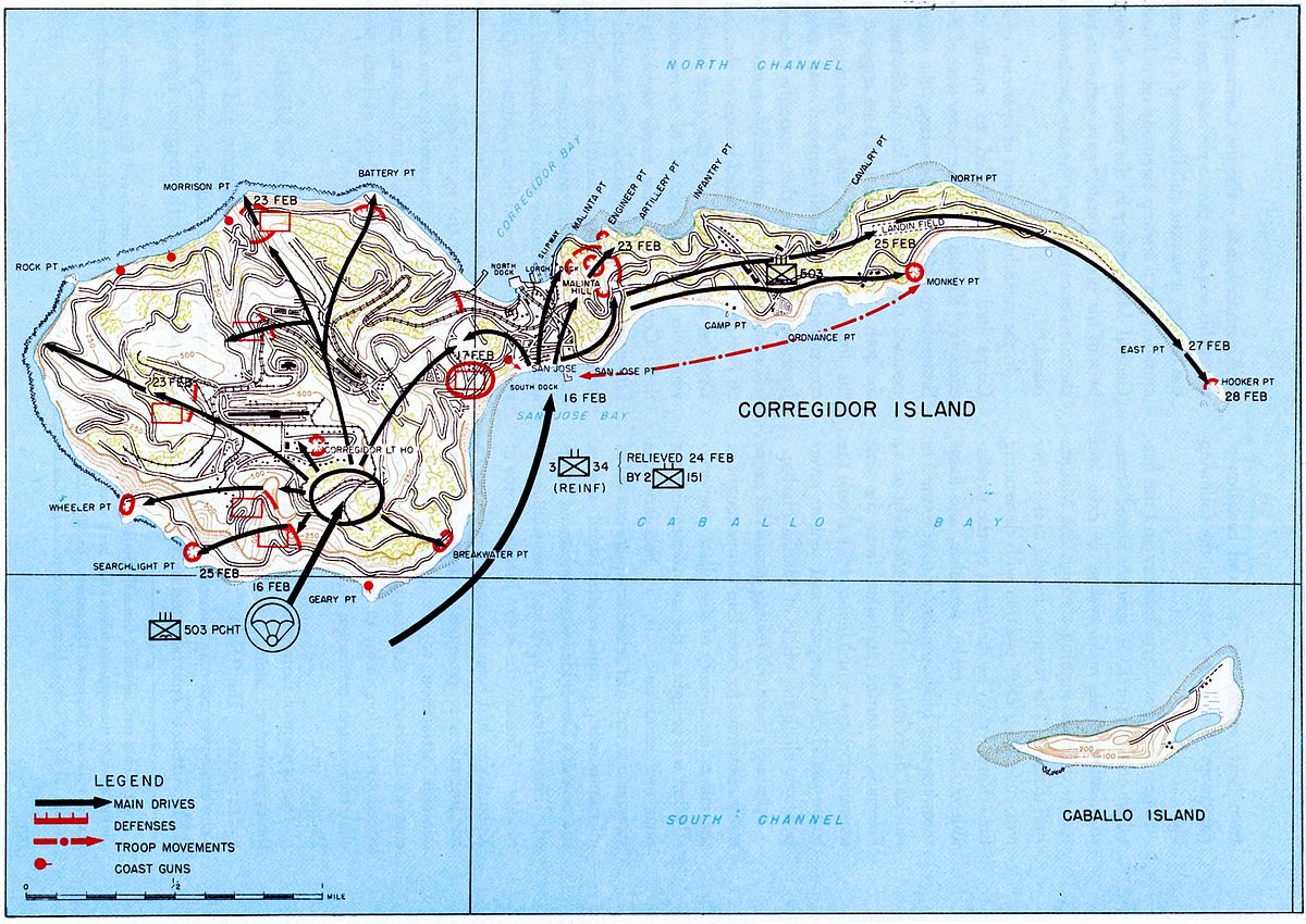 Recapture of Corregidor 1945
