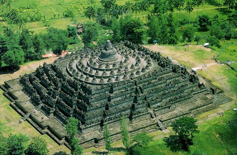 Chi tiết phù điêu Borobudur
