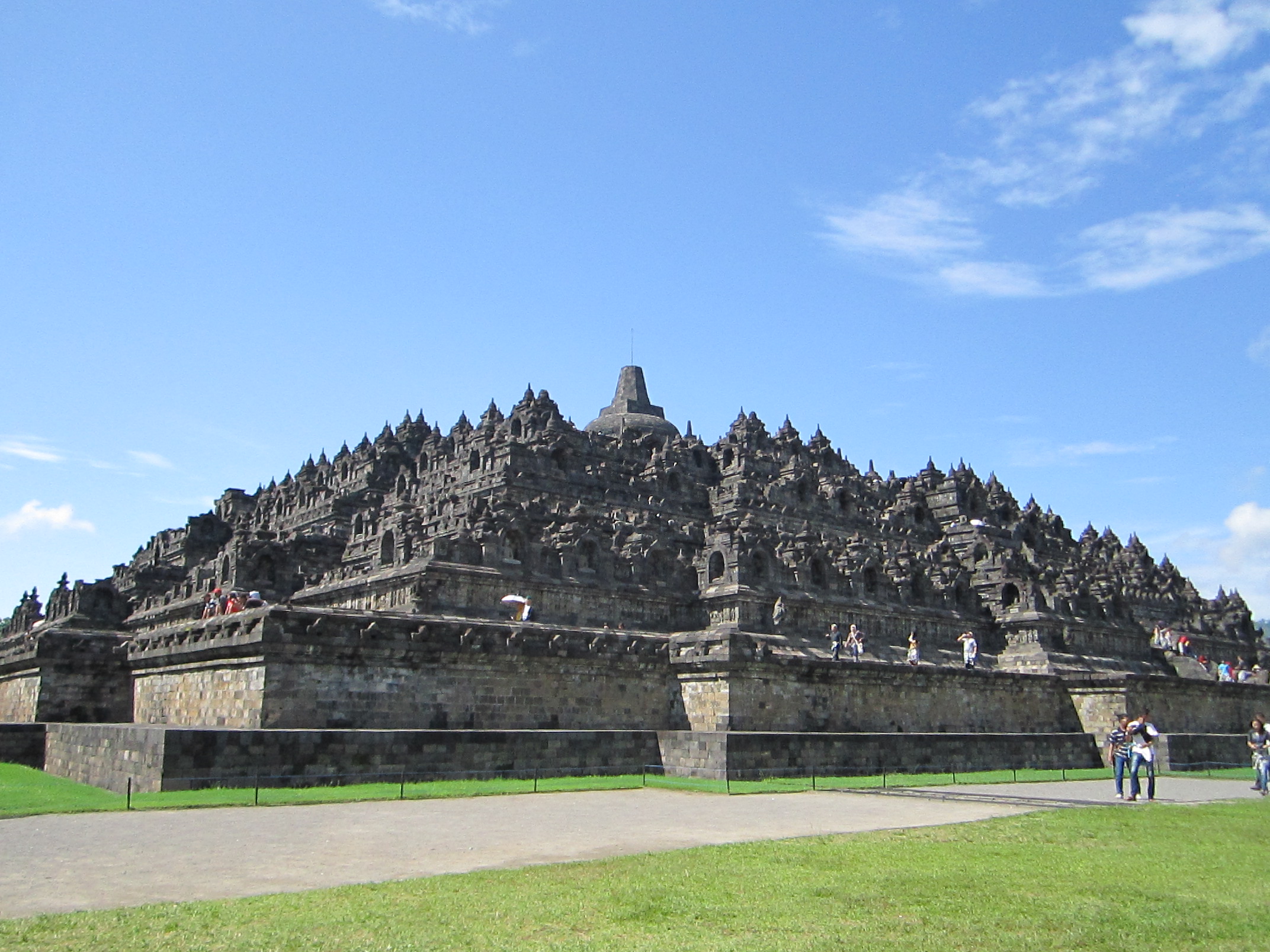 Borobudur từ trên cao