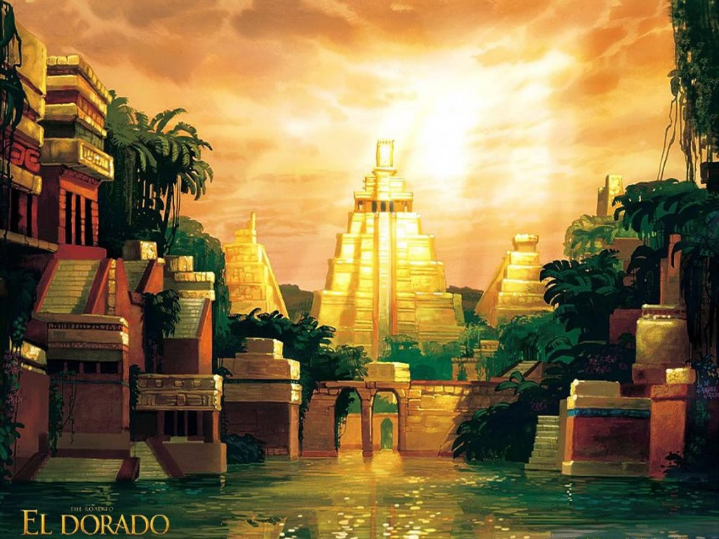 El Dorado: Cuộc tìm kiếm thành phố vàng huyền thoại của Nam Mỹ 7 Minh họa thành phố vàng El Dorado theo trí tưởng tượng