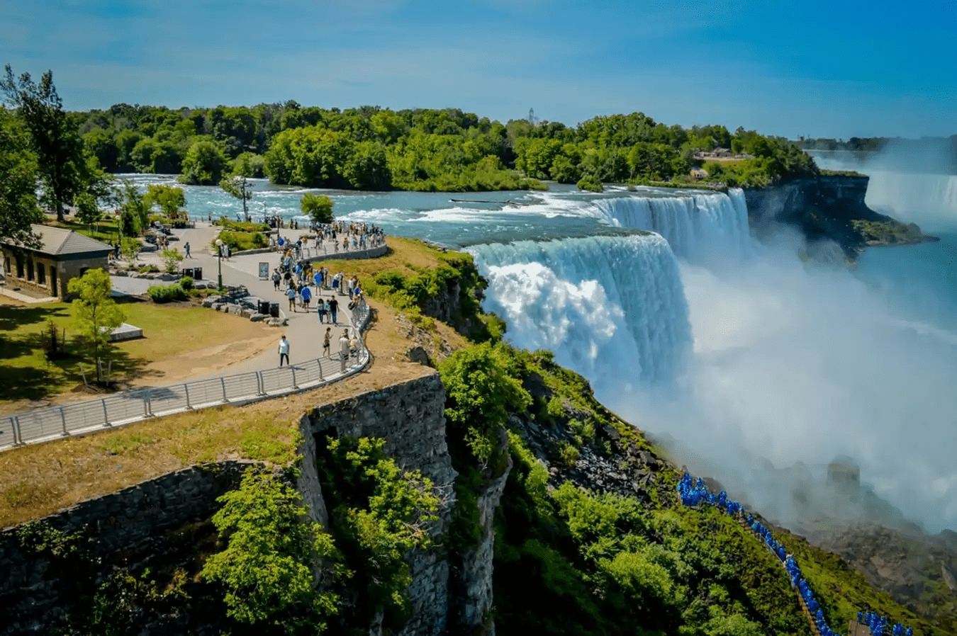 Thác Niagara (Canada/Mỹ): Hồn ma của "Thiếu nữ trong sương mù" và những người đã chết khi cố gắng vượt thác 7 Vị trí địa lý Thác Niagara