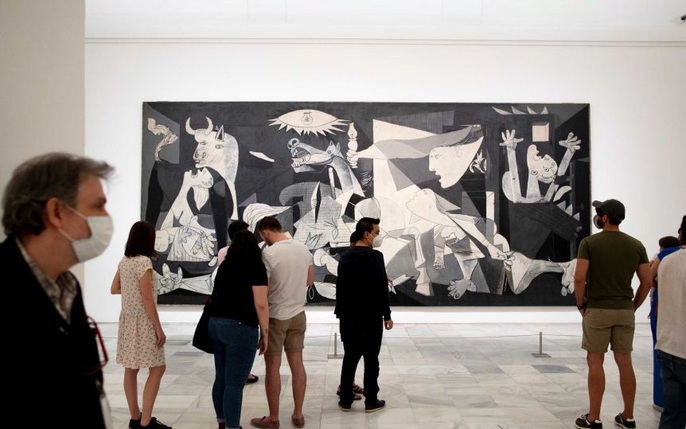 Tác phẩm Guernica tại Reina Sofia