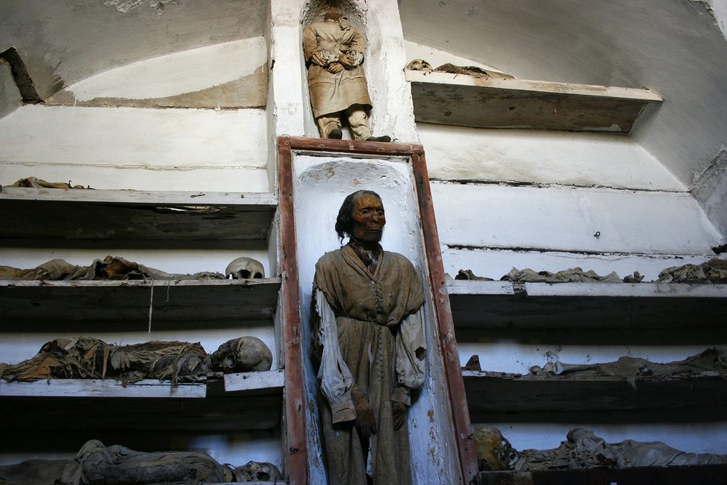 Xác ướp Rosalia Lombardo Catacombes des Capucins