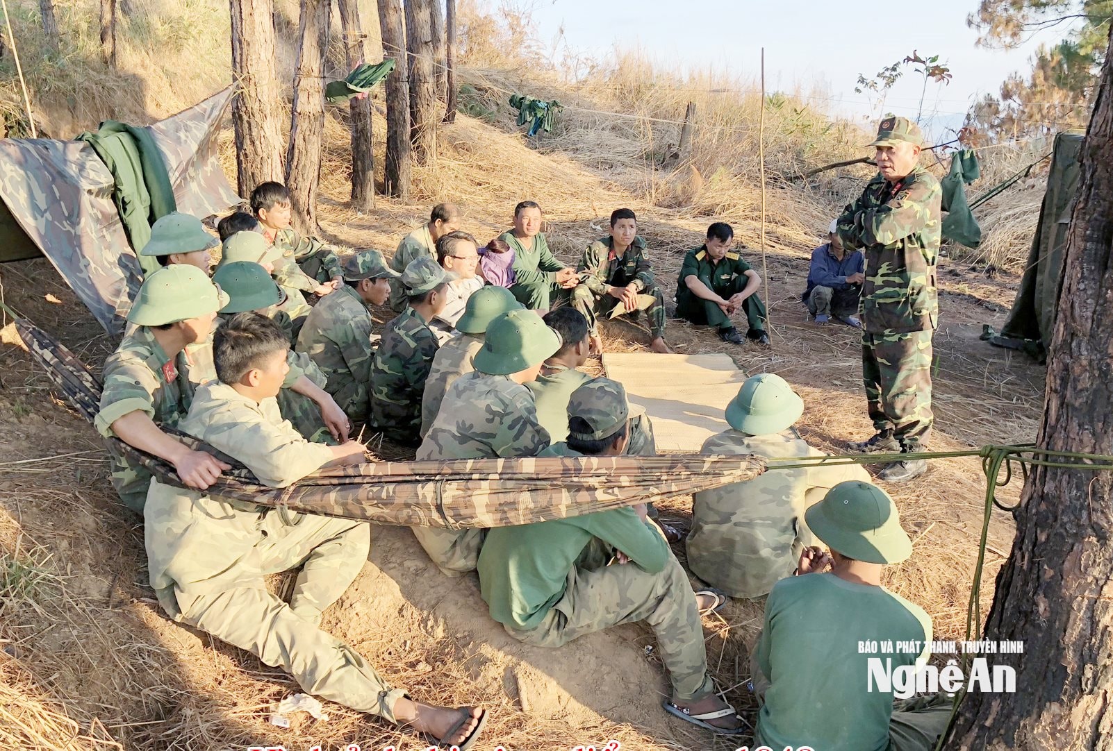 Cựu chiến binh tưởng niệm đồng đội