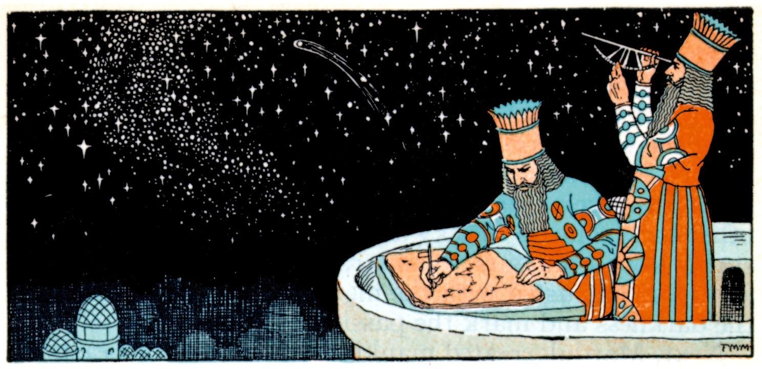 Chaldeans quan s&aacute;t c&aacute;c v&igrave; sao