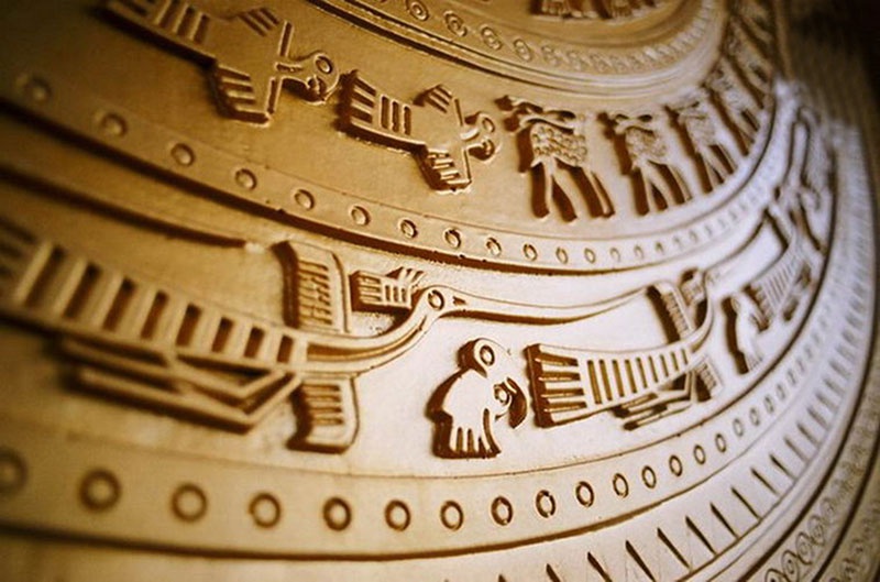 Chim Lạc tr&ecirc;n trống đồng Đ&ocirc;ng Sơn