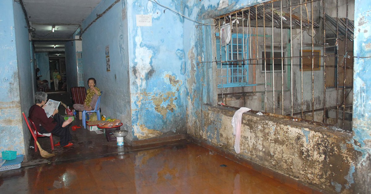 Toàn cảnh chung cư 727 Trần Hưng Đạo