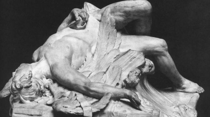 Icarus bay qu&aacute; gần mặt trời