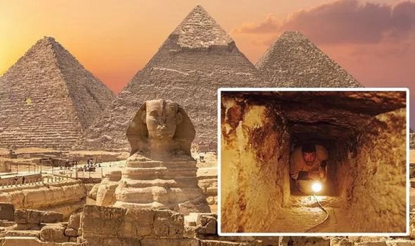 Kim Tự Tháp Giza phủ đá vôi trắng