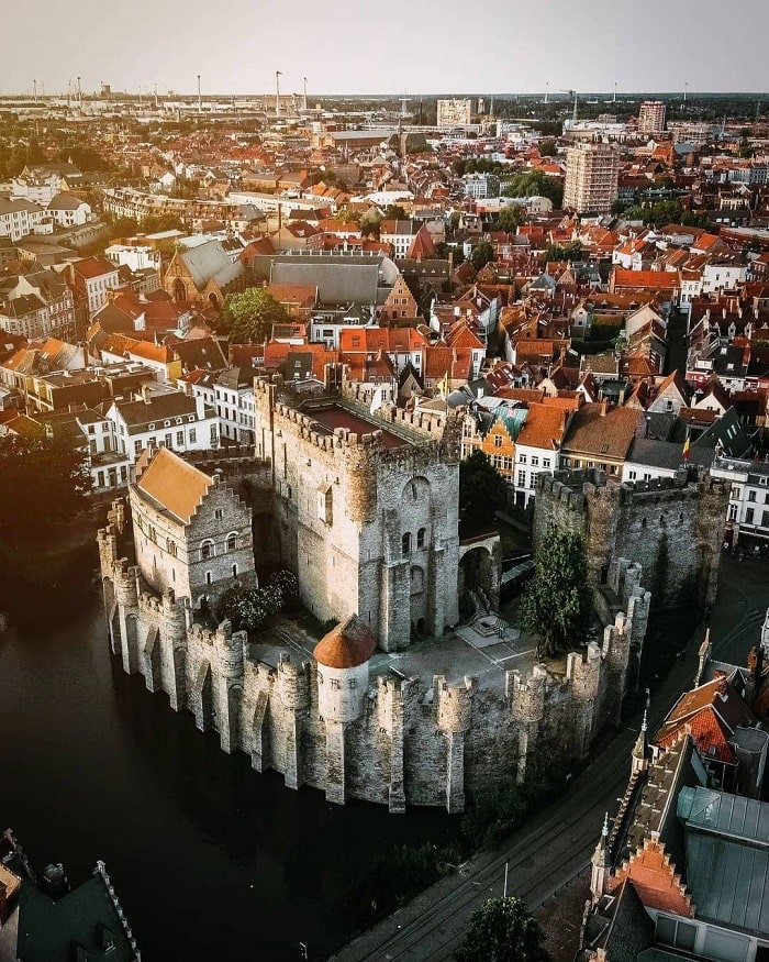 Lâu đài Gravensteen Ghent