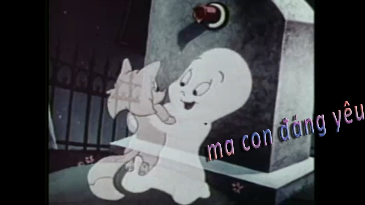 Hồn ma thân thiện điều khiển máy chiếu