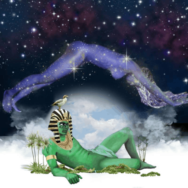 Geb và Nut: Tình yêu bị chia cắt của thần Đất và nữ thần Bầu trời 7 Nut nữ thần Bầu trời