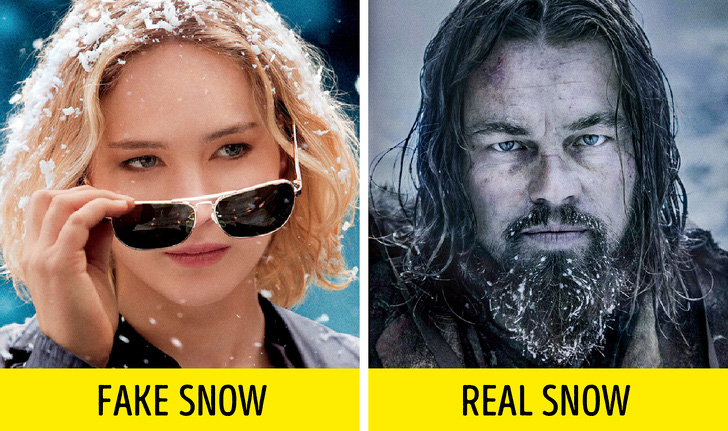 Cảnh rùng rợn trong phim kinh dị sử dụng ánh sáng xanh lam