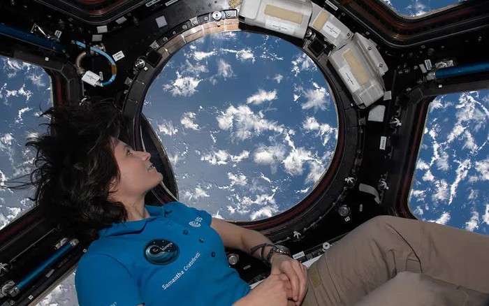 Samantha Cristoforetti trong Cupola
