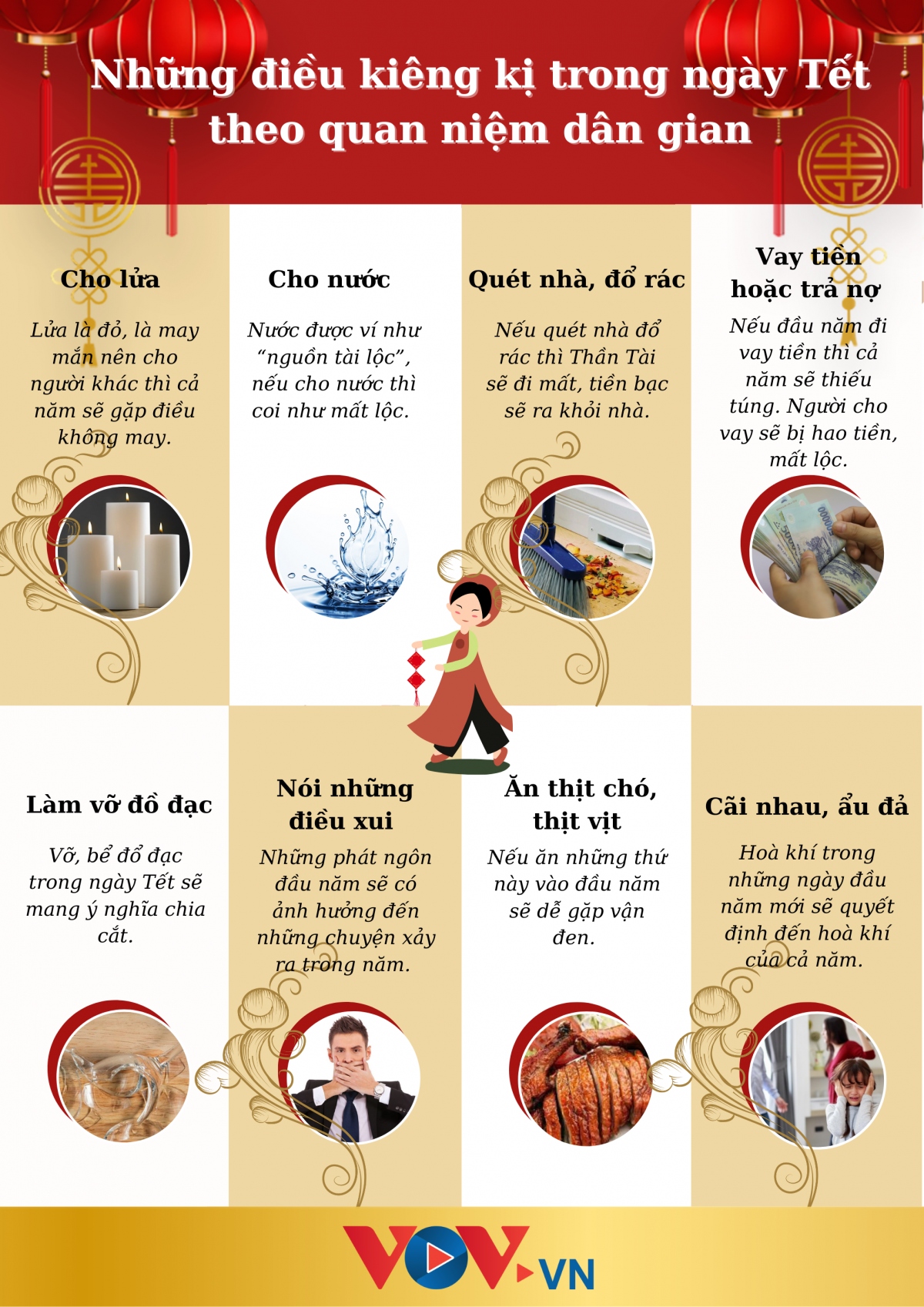 Không quét nhà ngày Tết