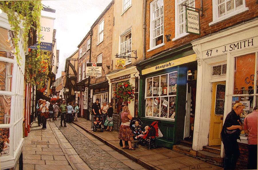 Phố cổ Shambles ở York