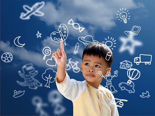 Trẻ thể hiện năng khiếu từ nhỏ