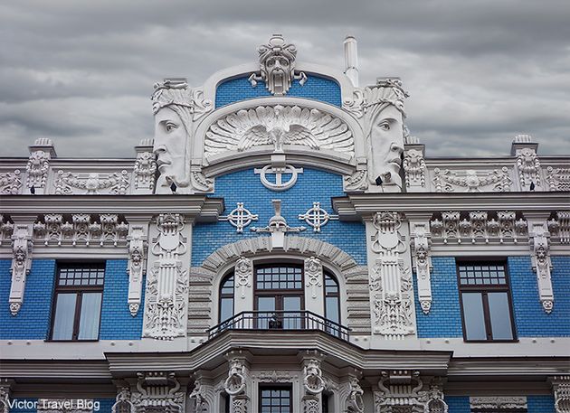 Riga – Latvia: kiến trúc thanh lịch 7 Tòa nhà Jugendstil Riga