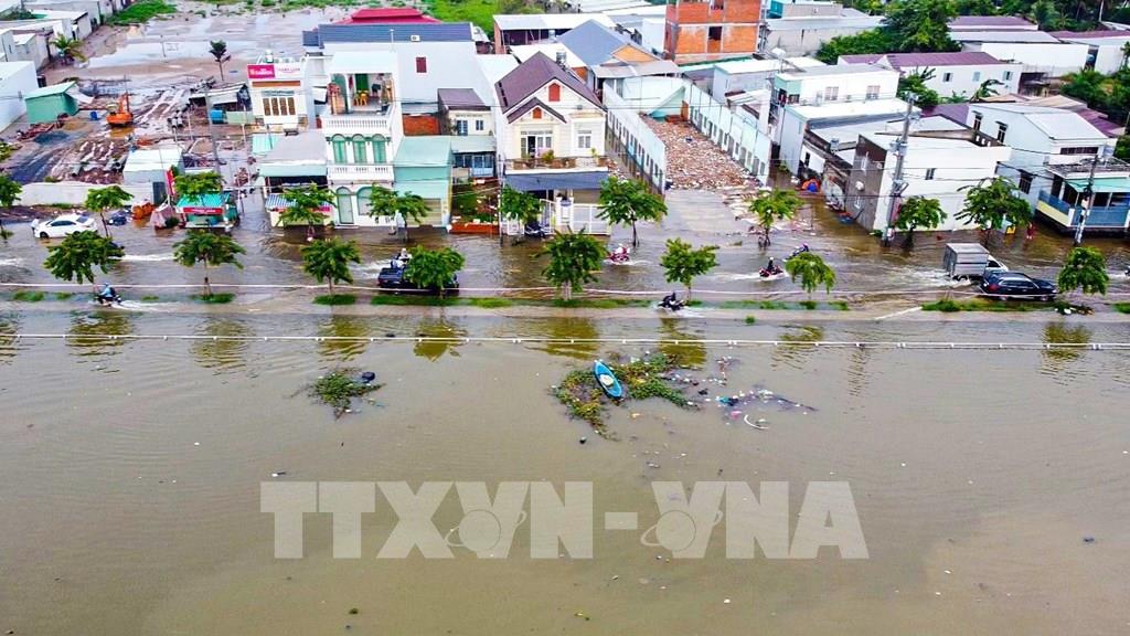 Ngập nước ở Cần Thơ
