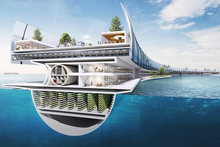 Mô hình kiến trúc thành phố nổi