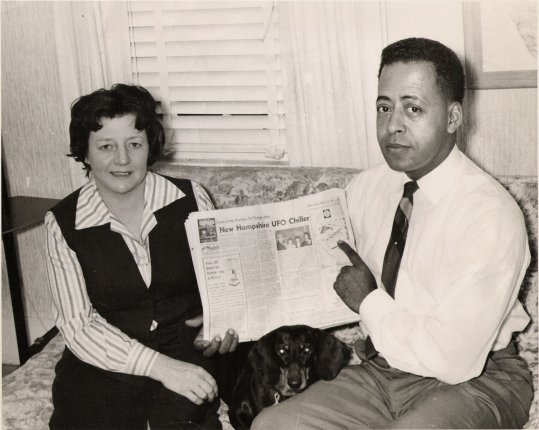 Mô phỏng ánh sáng UFO mà Betty và Barney Hill quan sát trong đêm tại New Hampshire năm 1961