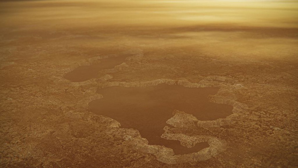 Mô phỏng khí quyển dày và hồ methane trên bề mặt Titan