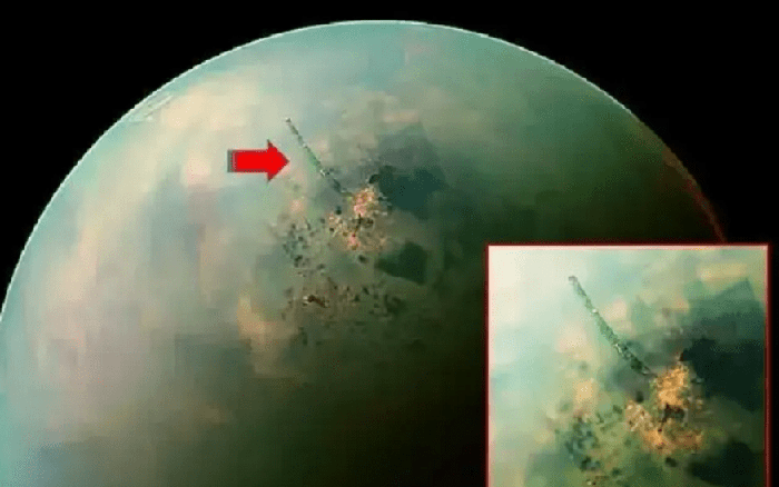 Bản đồ các hồ methane trên Titan từ dữ liệu NASA Cassini