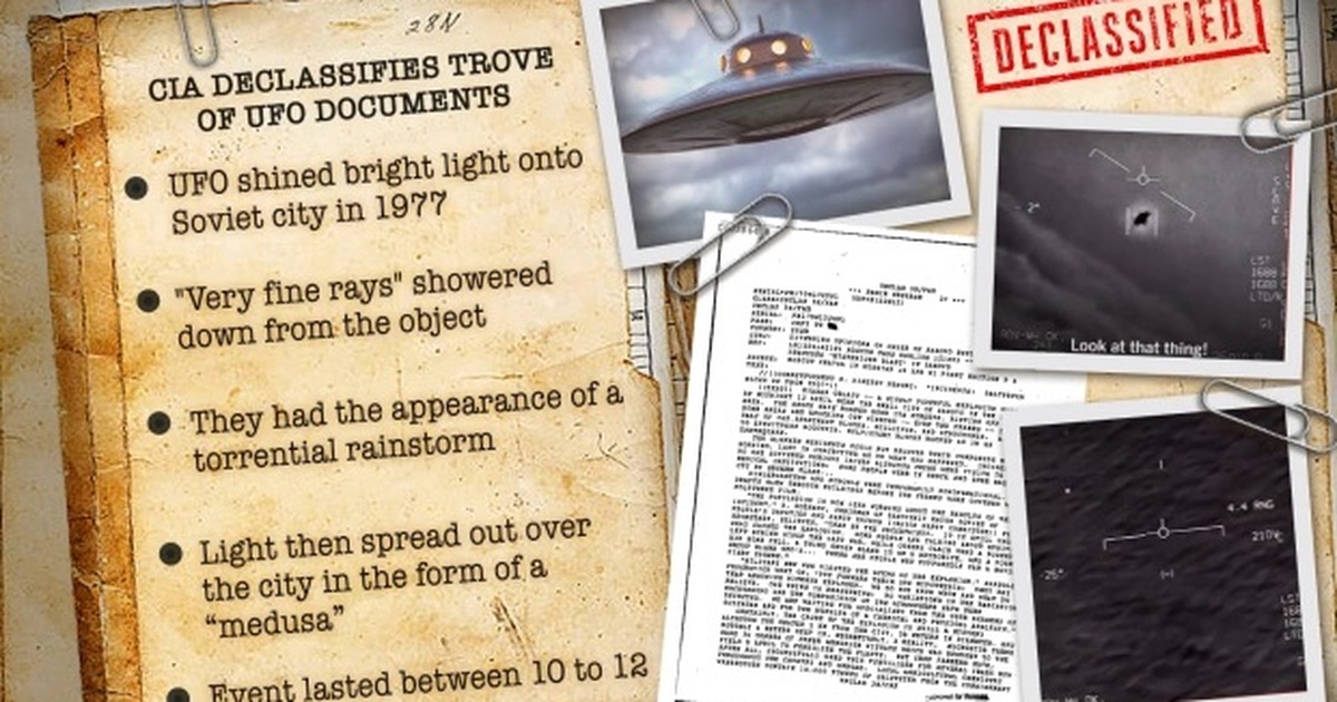Tài liệu giải mật liên quan đến UFO thường được các nhà báo điều tra như George Knapp phân tích và xác minh
